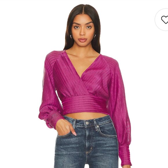 ASTR the Label Pernilla Top in Pink - Size MD - Picture 1 of 3